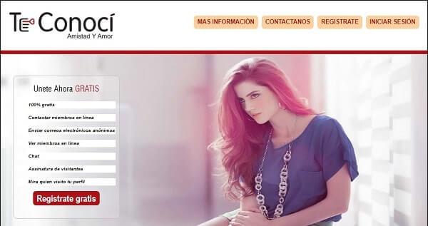 Te conocí web de citas online