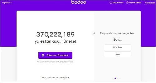 web para encontrar pareja badoo
