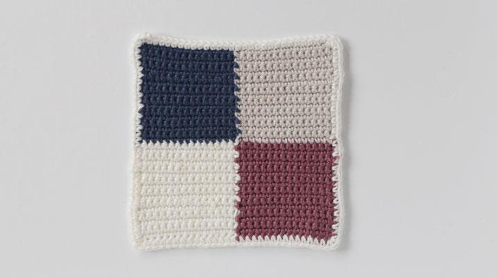 Cómo tejer una manta de granny square