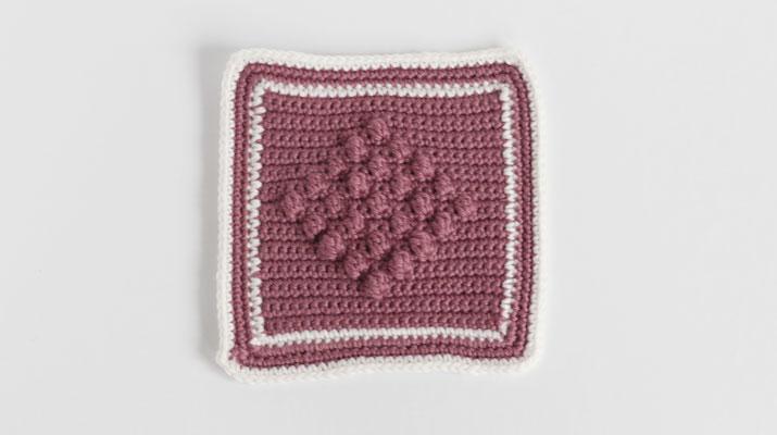 Cómo tejer una manta de granny square