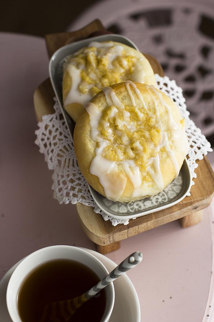 Bollos Noruegos de Vanilla y Crema