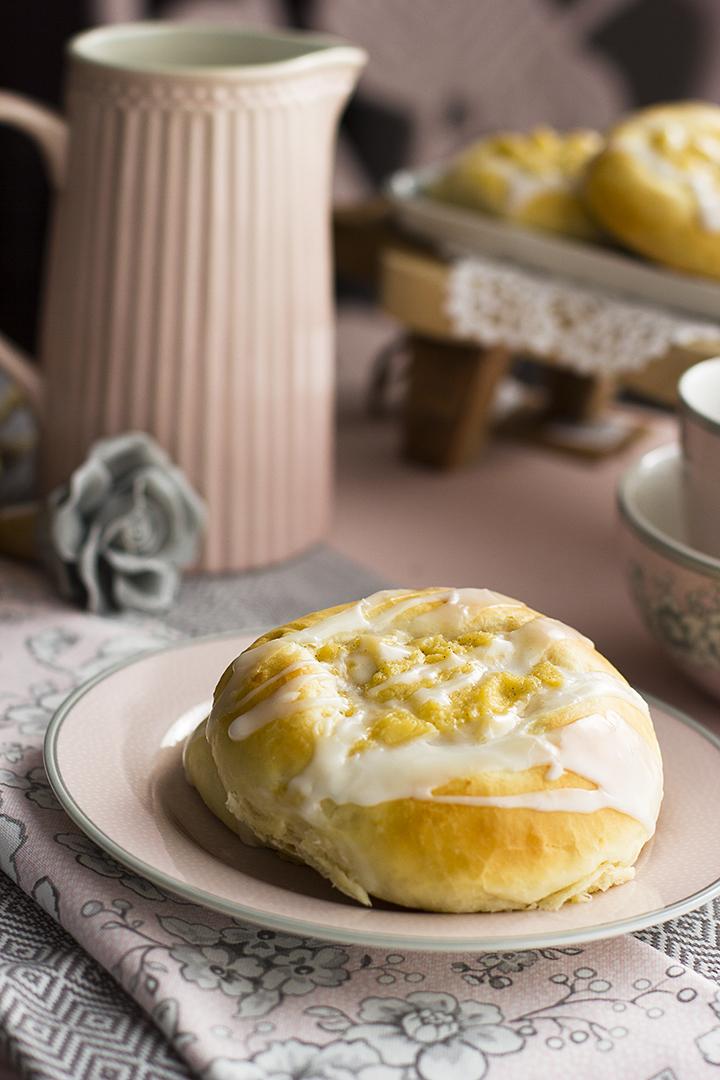 Bollos Noruegos de Vanilla y Crema