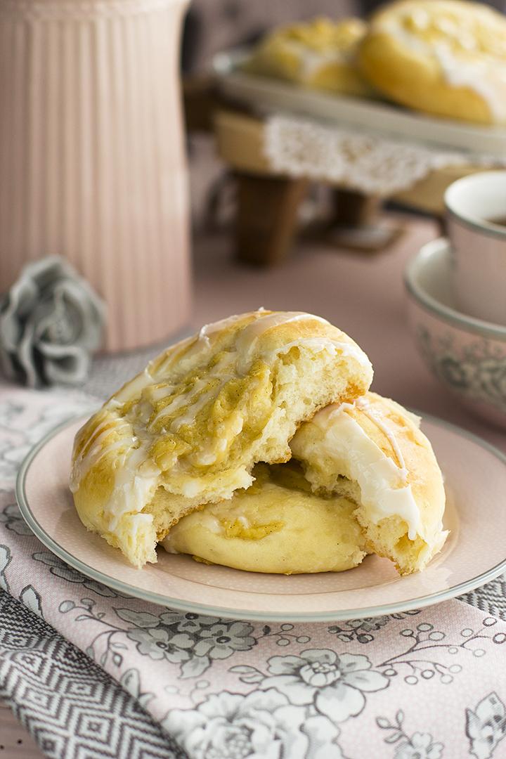 Bollos Noruegos de Vanilla y Crema