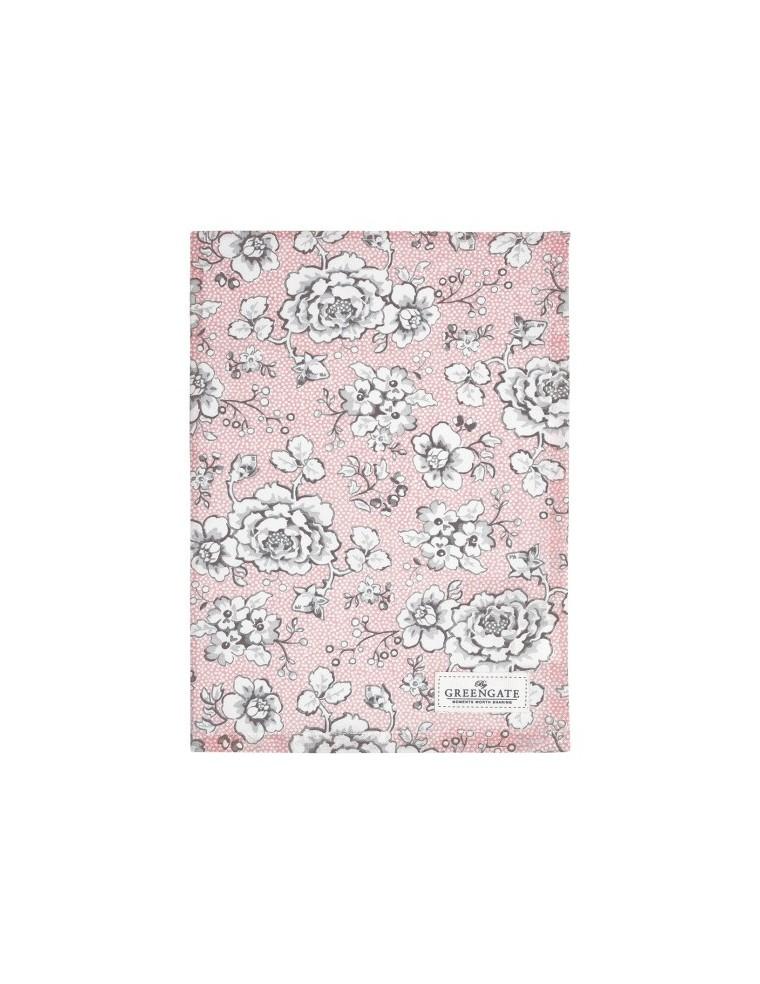 Paño De Cocina Ella Pale Pink Green Gate