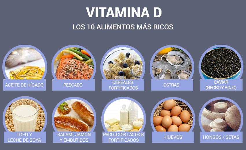 alimentos ricos en vitamina d