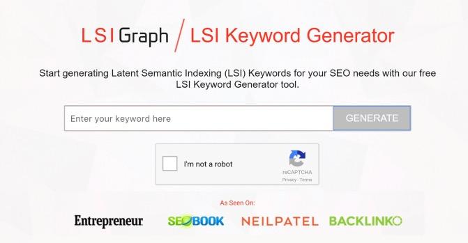 LSI Keyword en 2018