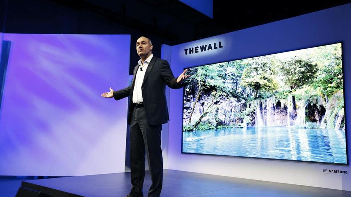 Samsung construye el Muro de 146 pulgadas