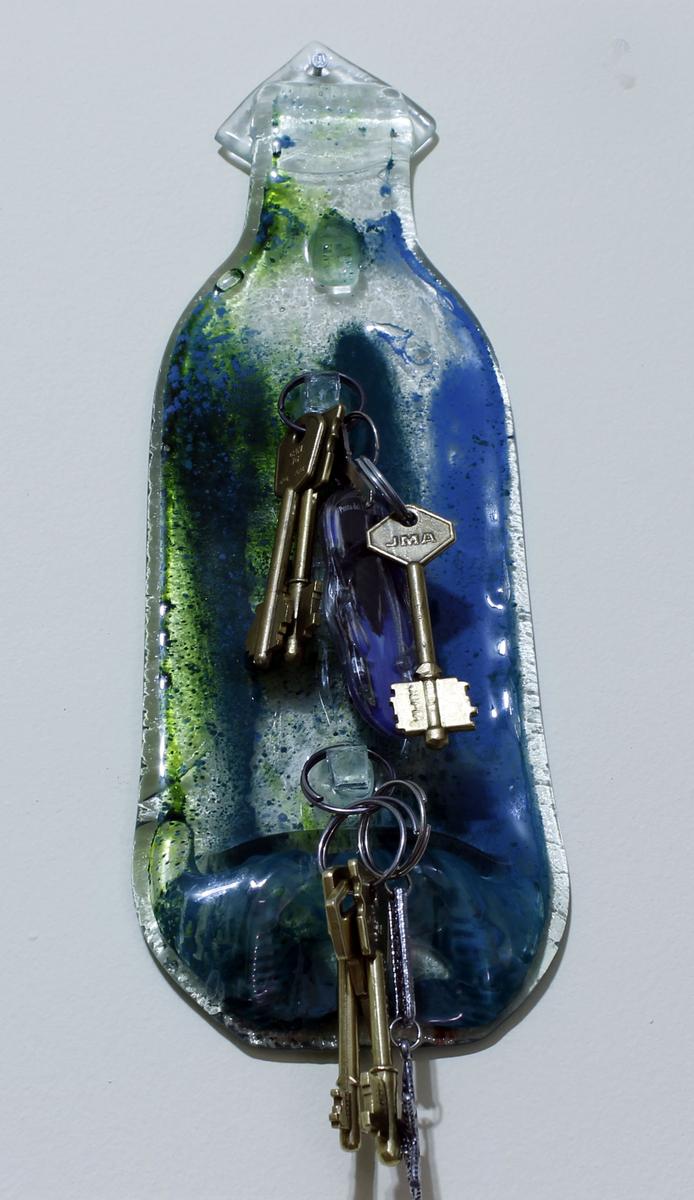 ideas creativas para reciclar botellas de vidrio en vitrofusion