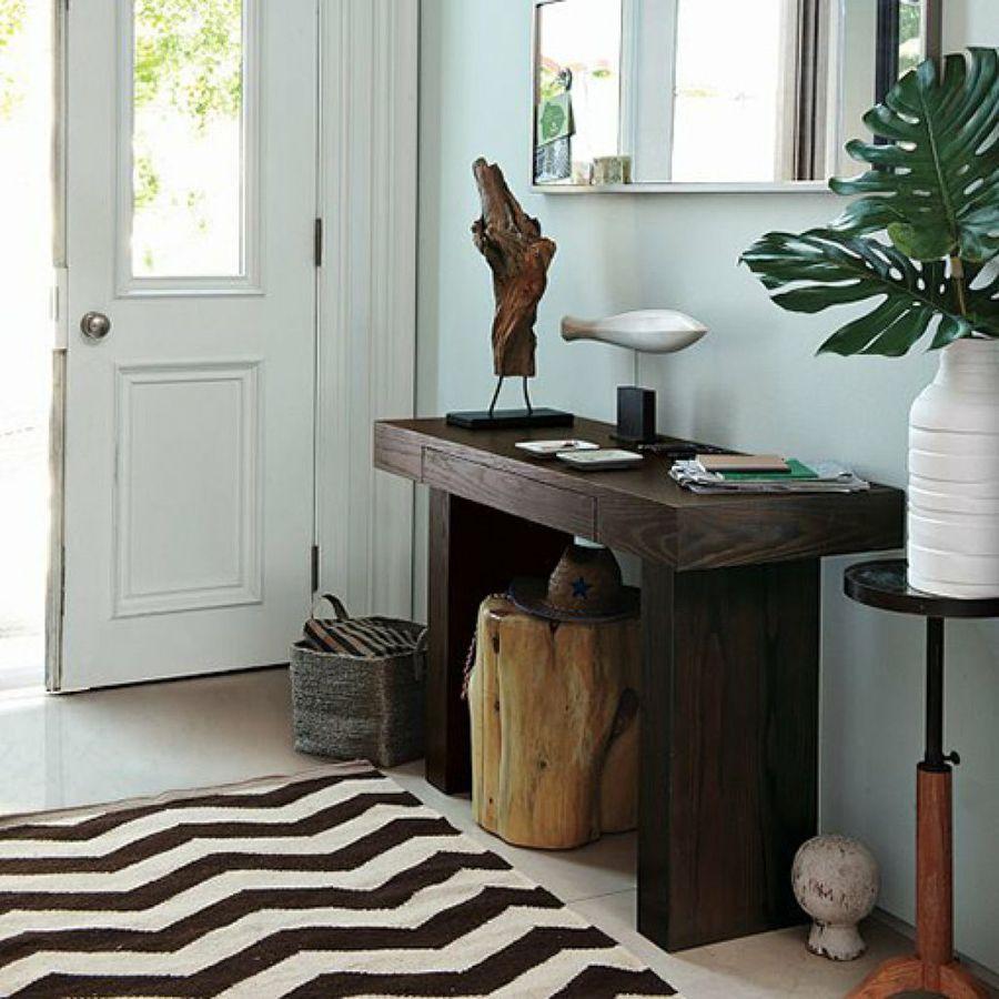 El ingreso y la entrada de la casa