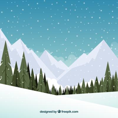 ¿como hacer un diorama de invierno?