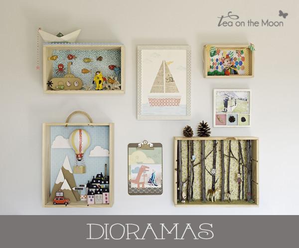 ¿como hacer un diorama de invierno?