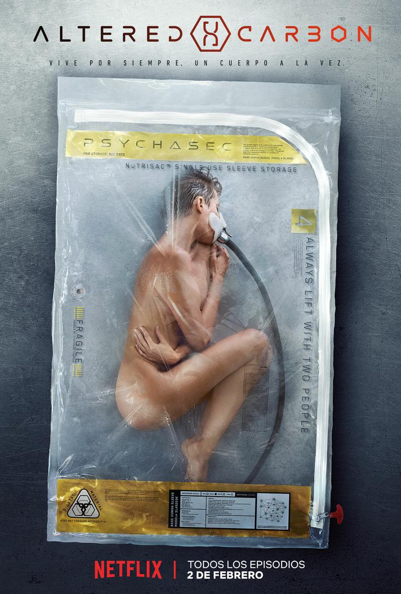 Altered Carbon llega a Netflix y aquí te mostramos contenido exclusivo.