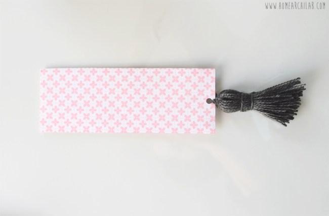 como hacer marcapaginas