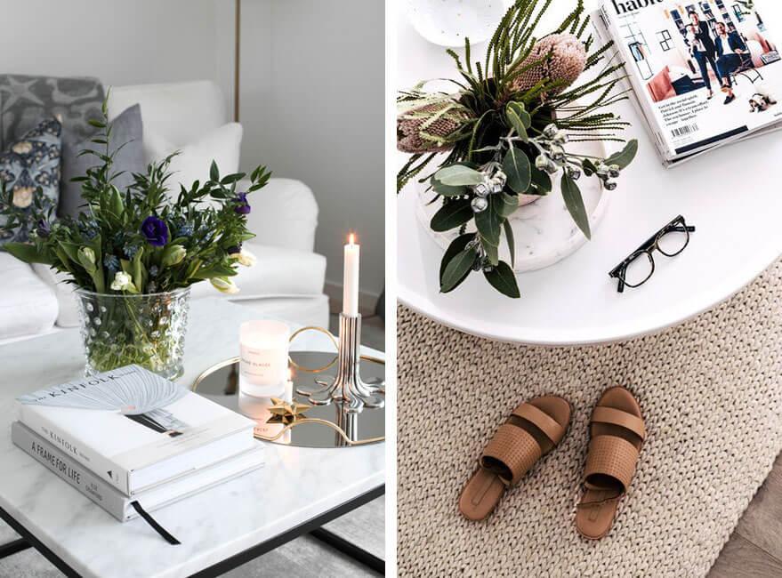 decorar mesa de centro