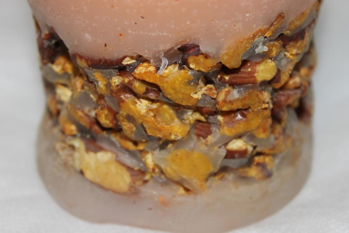 velas con inclusiones