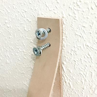 diy estantería cuero