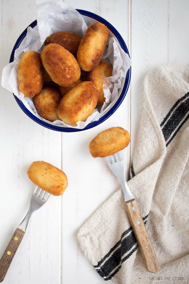 croquetas de mejillones
