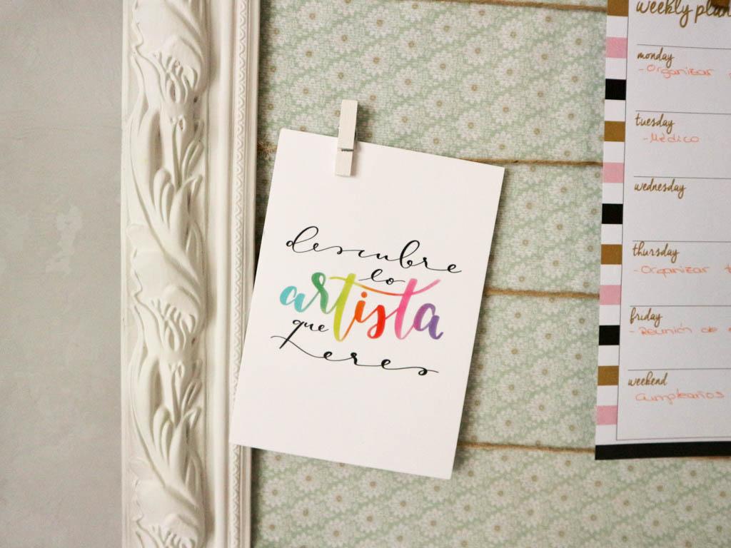 cuadro para colocar fotos 