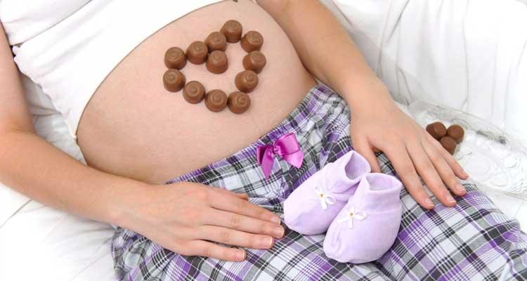 chocolate durante el embarazo