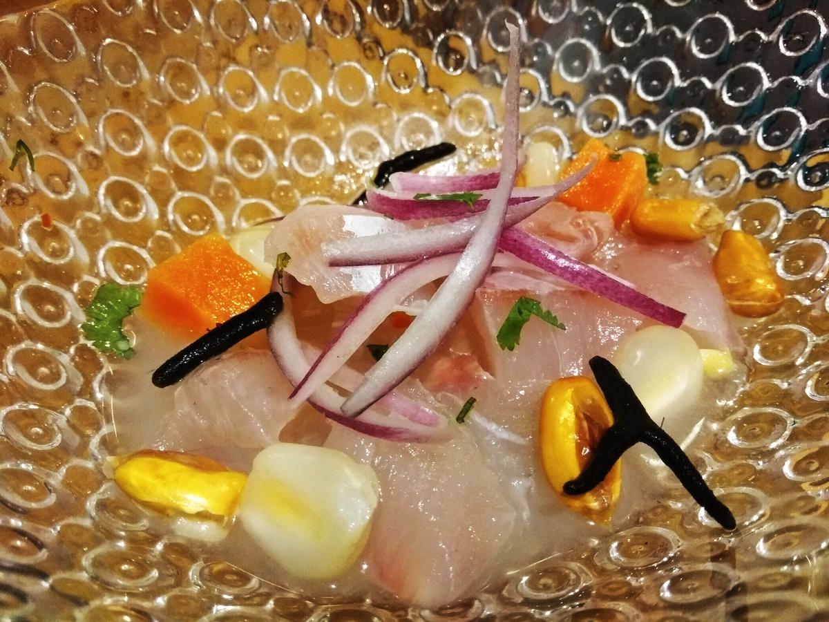 Ceviche clásico de lubina