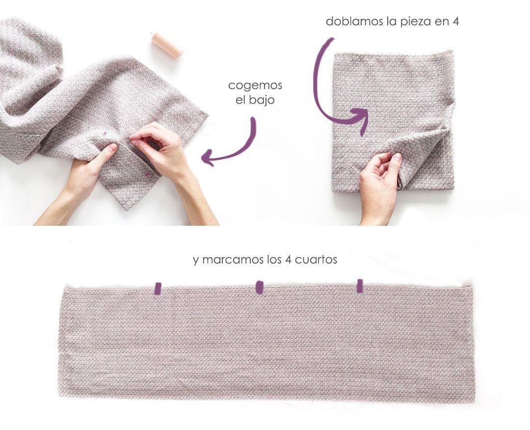 Cómo hacer un vestido de punto y tela combinado de bebé DIY - Tutorial y Patrón 