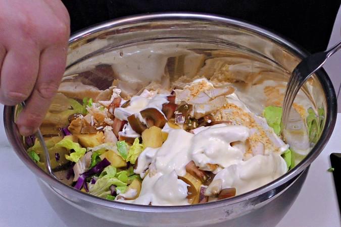 Receta ensalada hawaiana