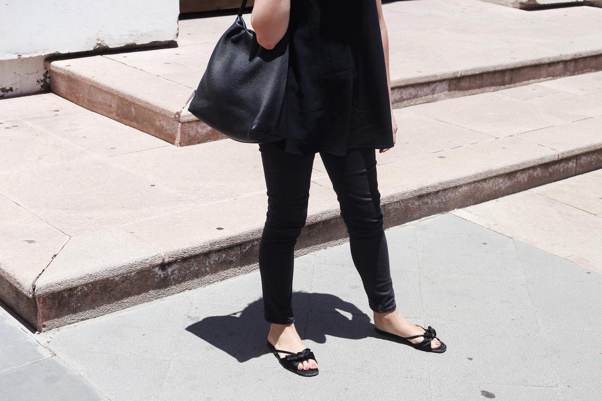 Trini | Stella McCartney top Balenciaga jeans