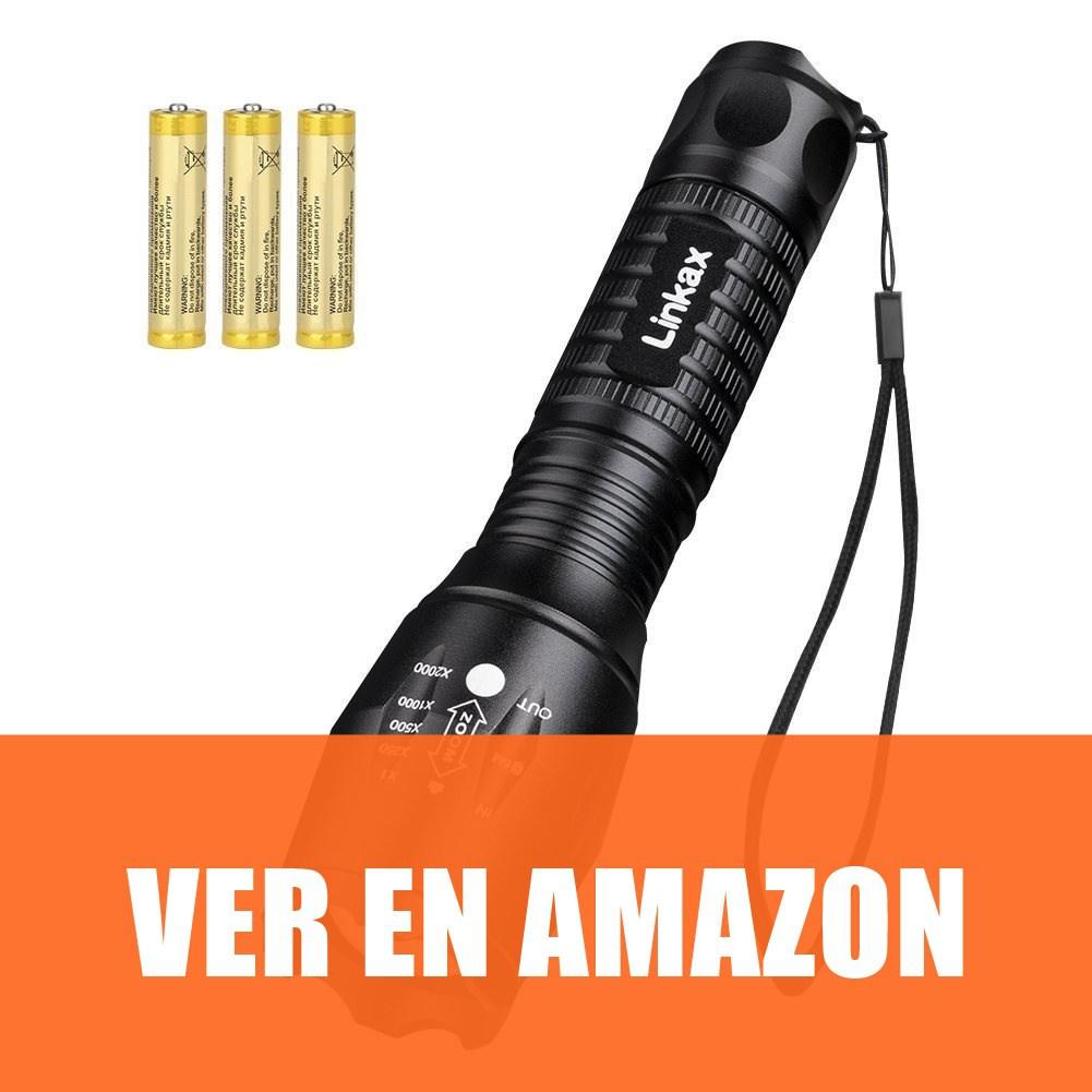Linkax Linterna LED de Alta Potencia