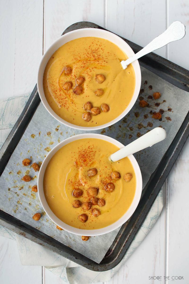 Crema de zanahoria y jengibre Cocina