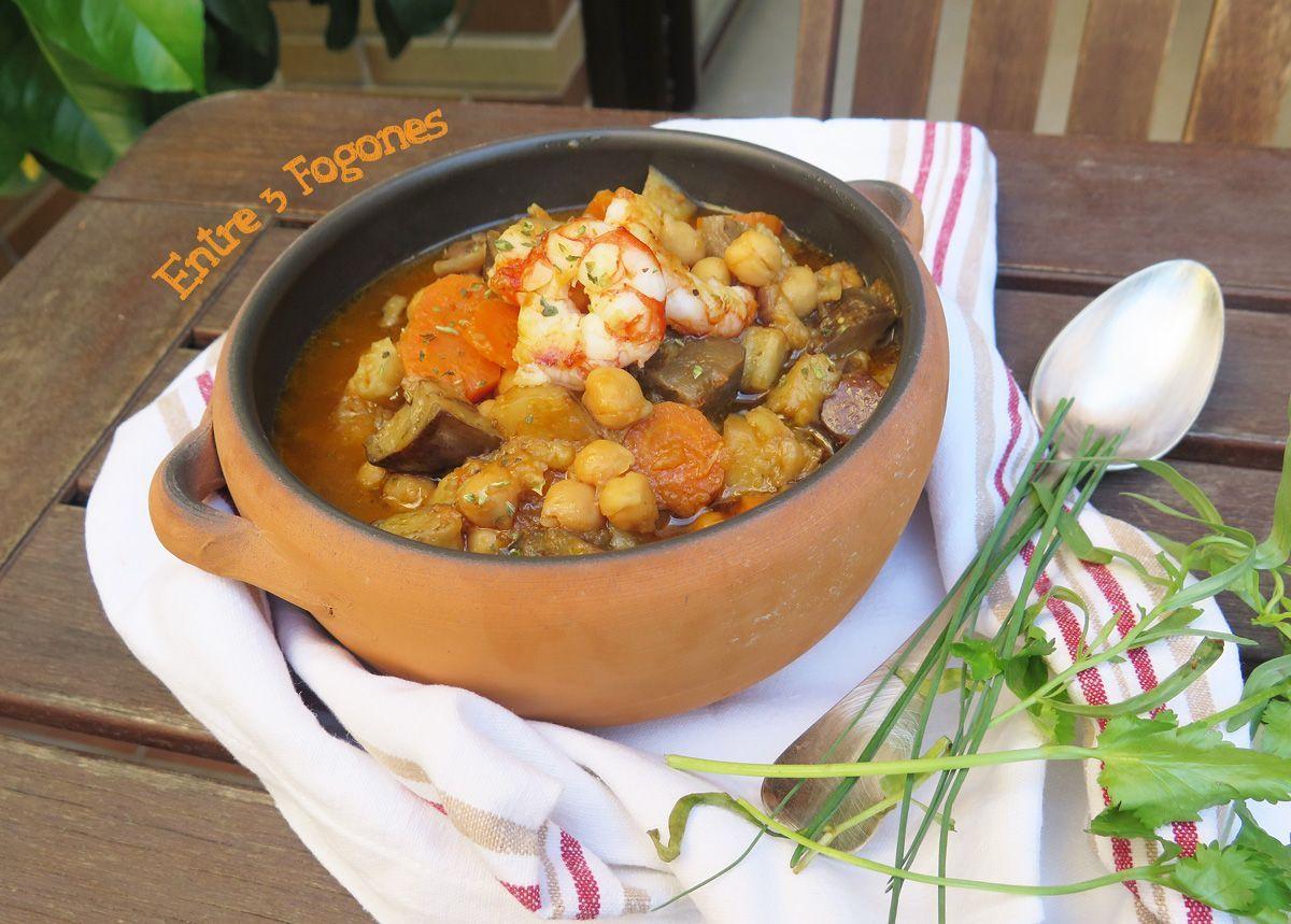 cazuela de garbanzos