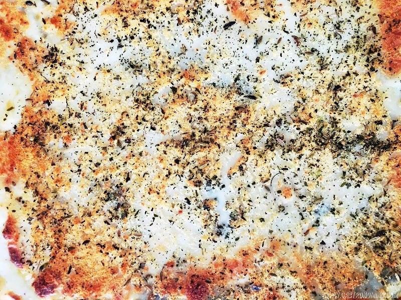 Lasaña de espinacas y gambas