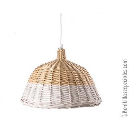 lampara de fibras naturales para aprovechar las rebajas 