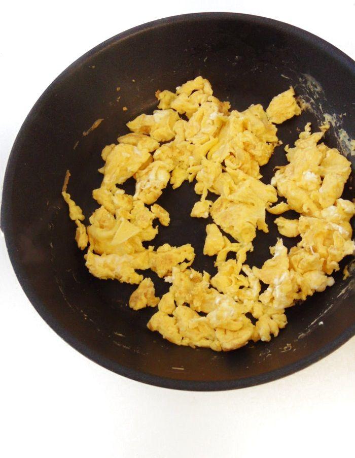 arroz chino con verduras y huevo