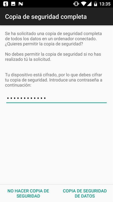 copia de seguridad completa de Android en PC como hacer un backup completo con comandos ADB sin permisos root ni desbloqueos especiales copia escriptada de aplicaciones y datos de la SD desde Windows tutorial paso a paso