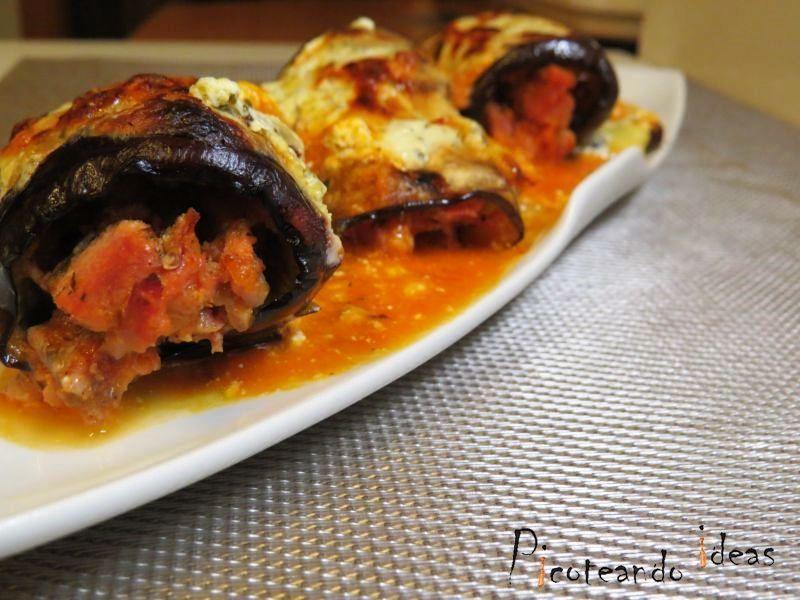 berenjenas a la boloñesa