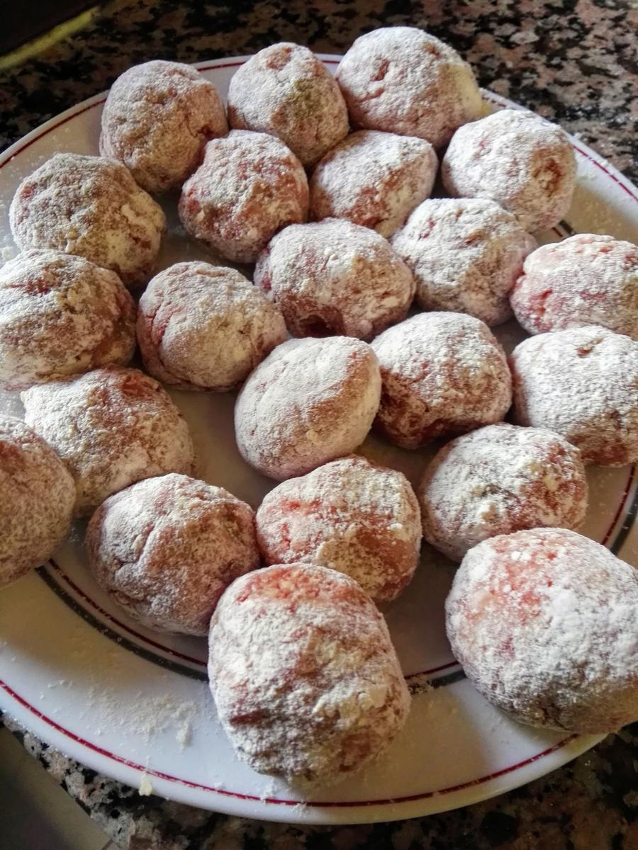 albóndigas en harina para freír