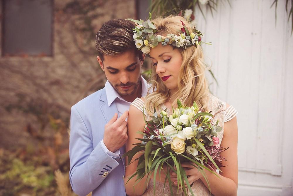 editorial bodas love wine