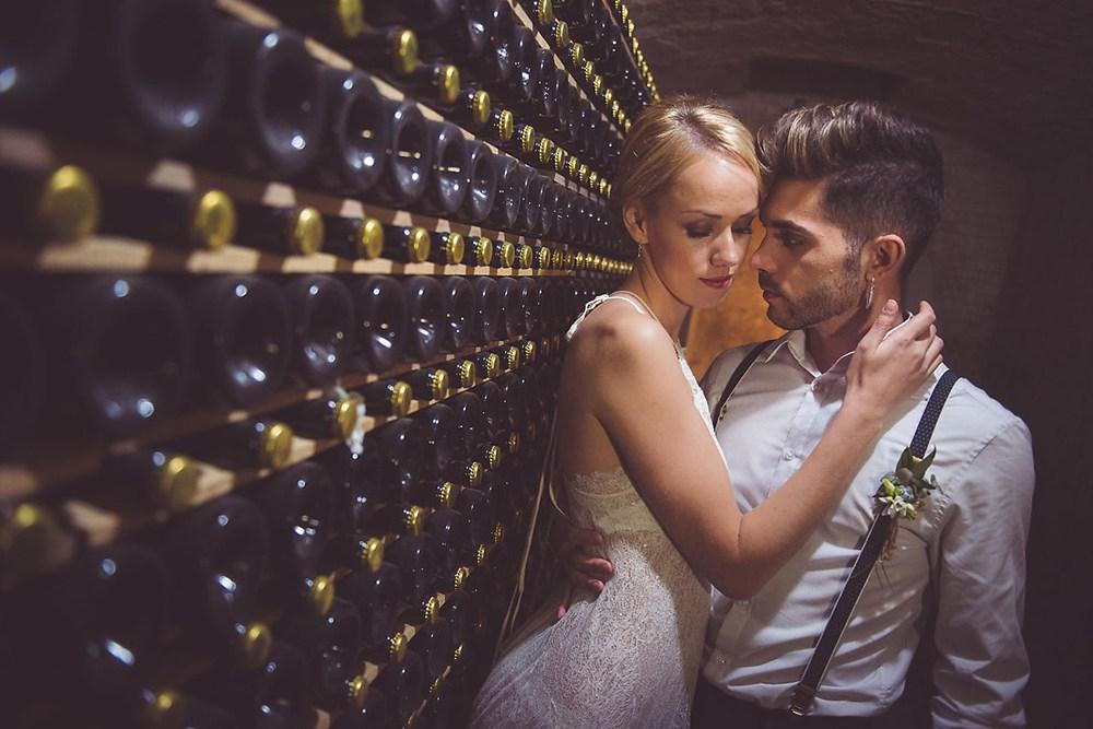 editorial bodas love wine