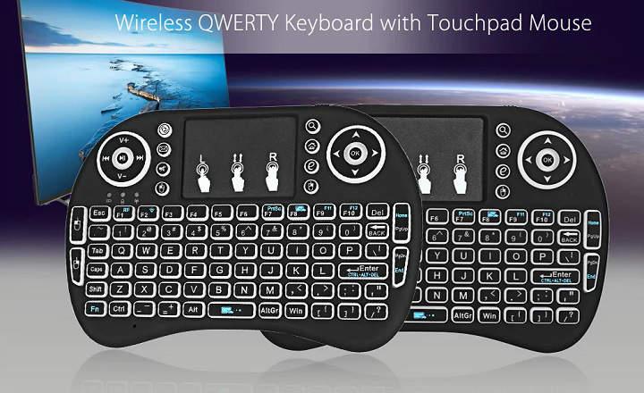 los mejores mandos a distancia para Android TV Box teclados inalámbricos air mouse y controladores de 2 caras con 2.4G IR o Bluetooth