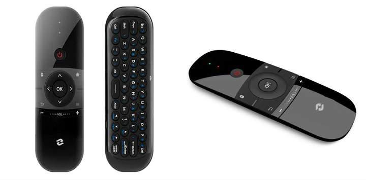 los mejores mandos a distancia para Android TV Box teclados inalámbricos air mouse y controladores de 2 caras con 2.4G IR o Bluetooth