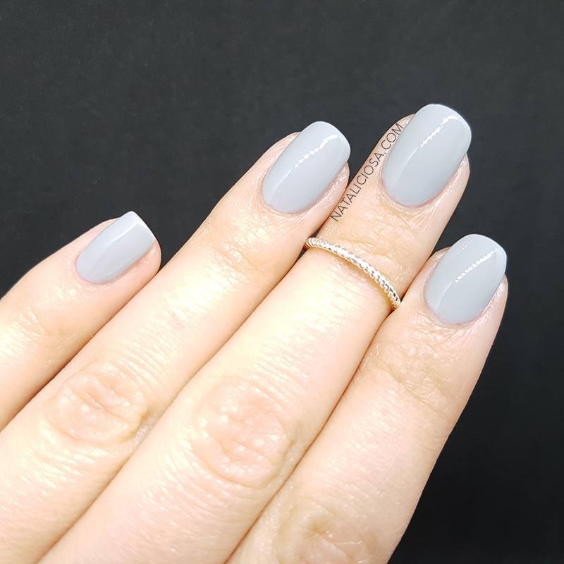 resena o review opinion en espanol de los esmaltes semipermanentes de born pretty store o bps en tonos gris cremoso