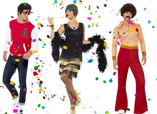 disfraces de estudiante años 50, charleston y disco