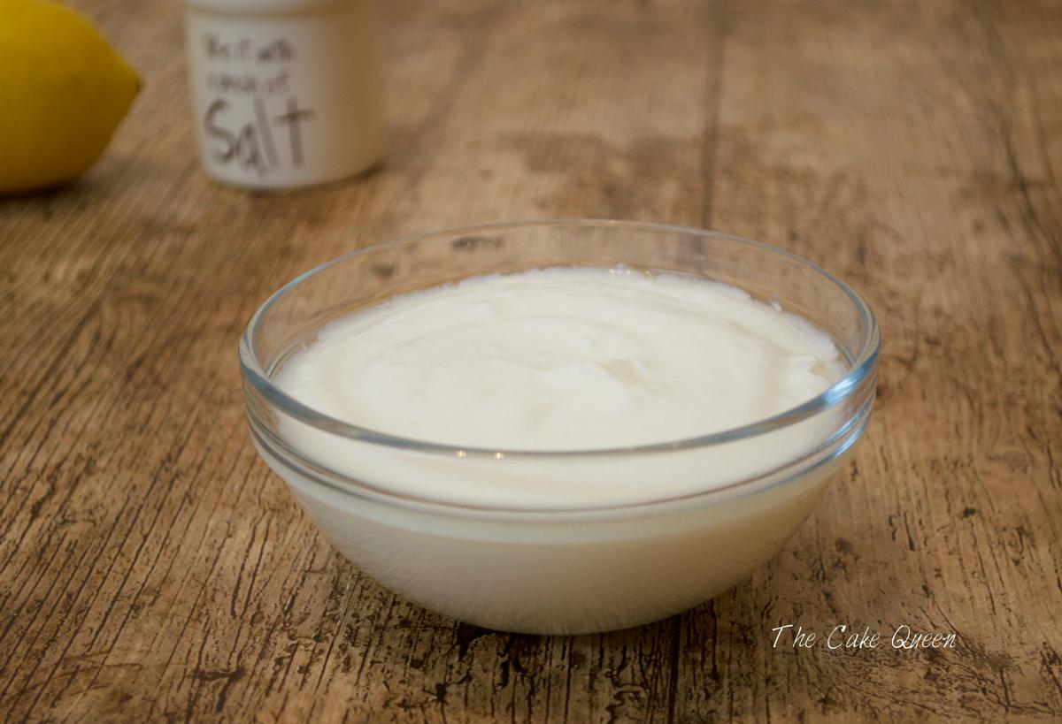 Nata (crema de leche) agria o sour cream