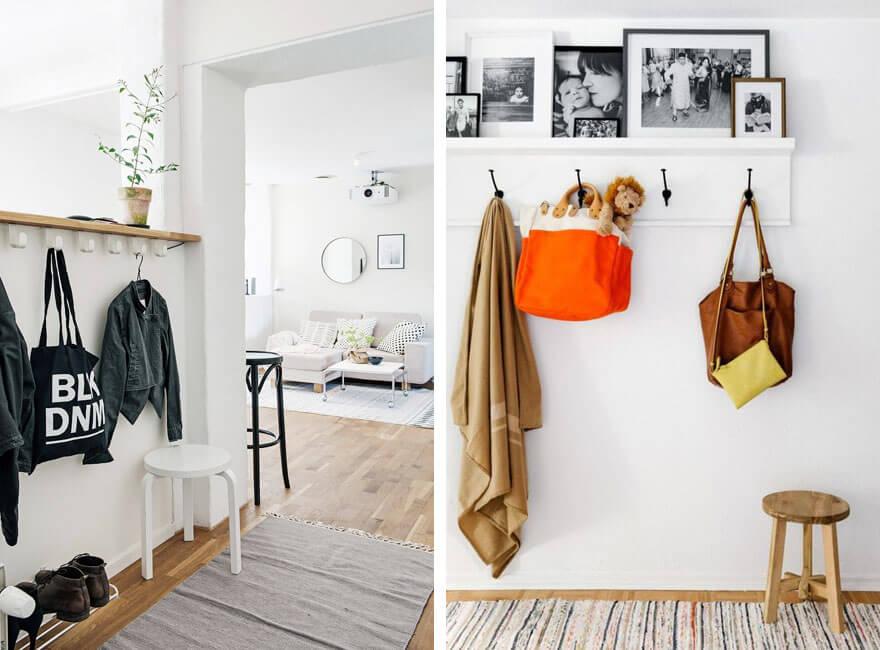 decorar un recibidor pequeño