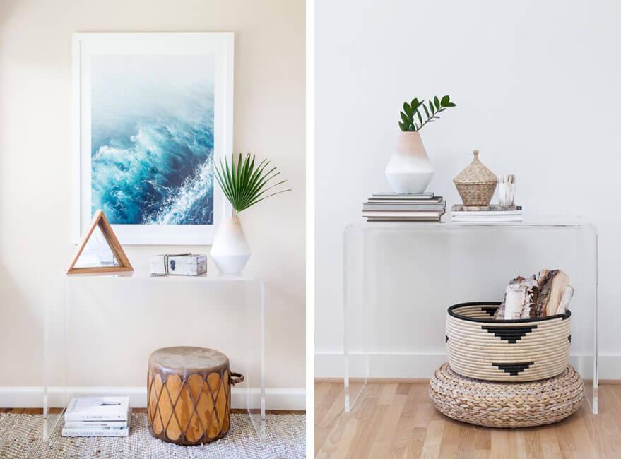 decorar un recibidor pequeño