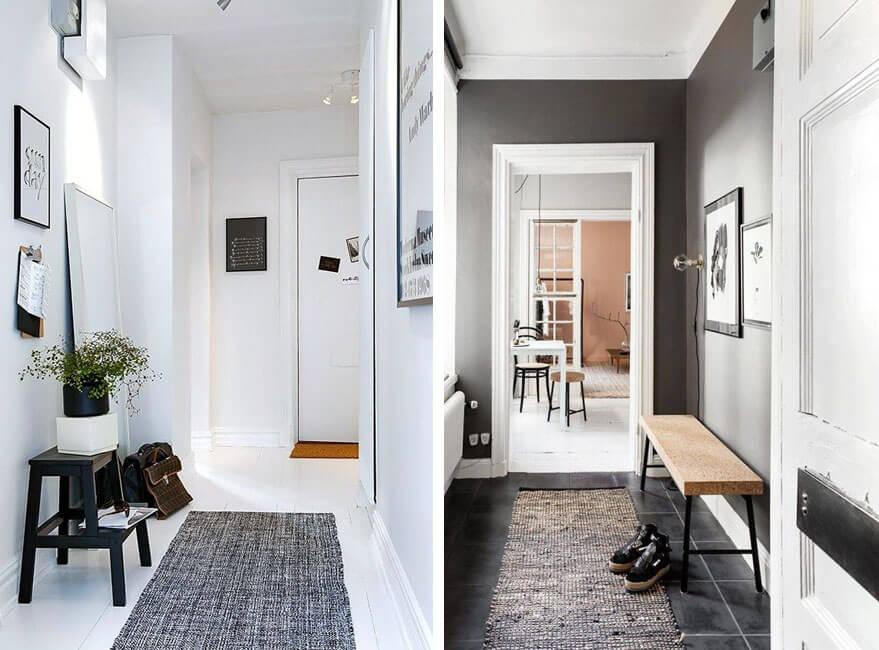 decorar un recibidor pequeño