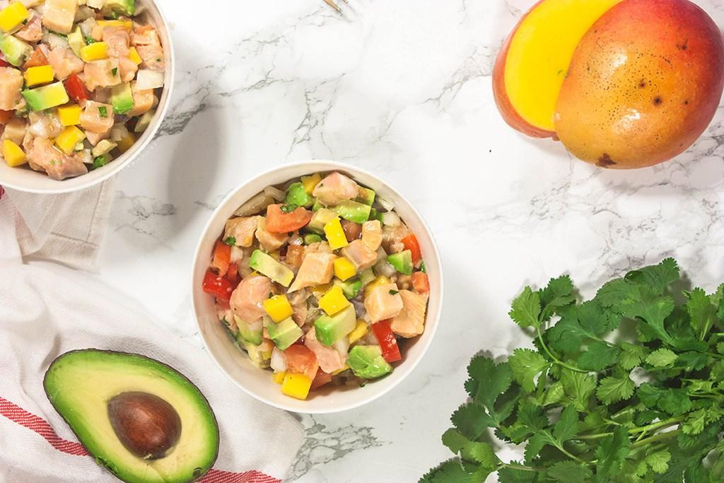 Receta ceviche salmon