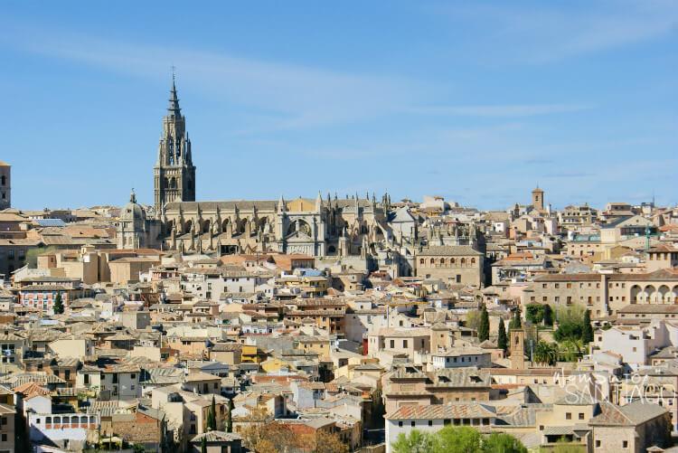 Vistas de Toledo desde el Camino de Levante