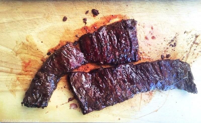 entraña a la parrilla