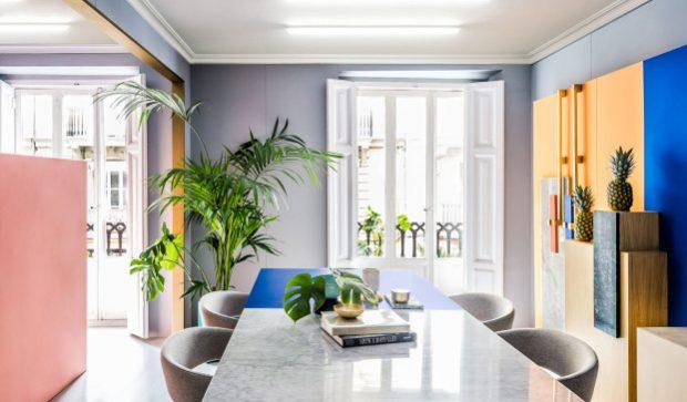 sala de reunion diseño moderno